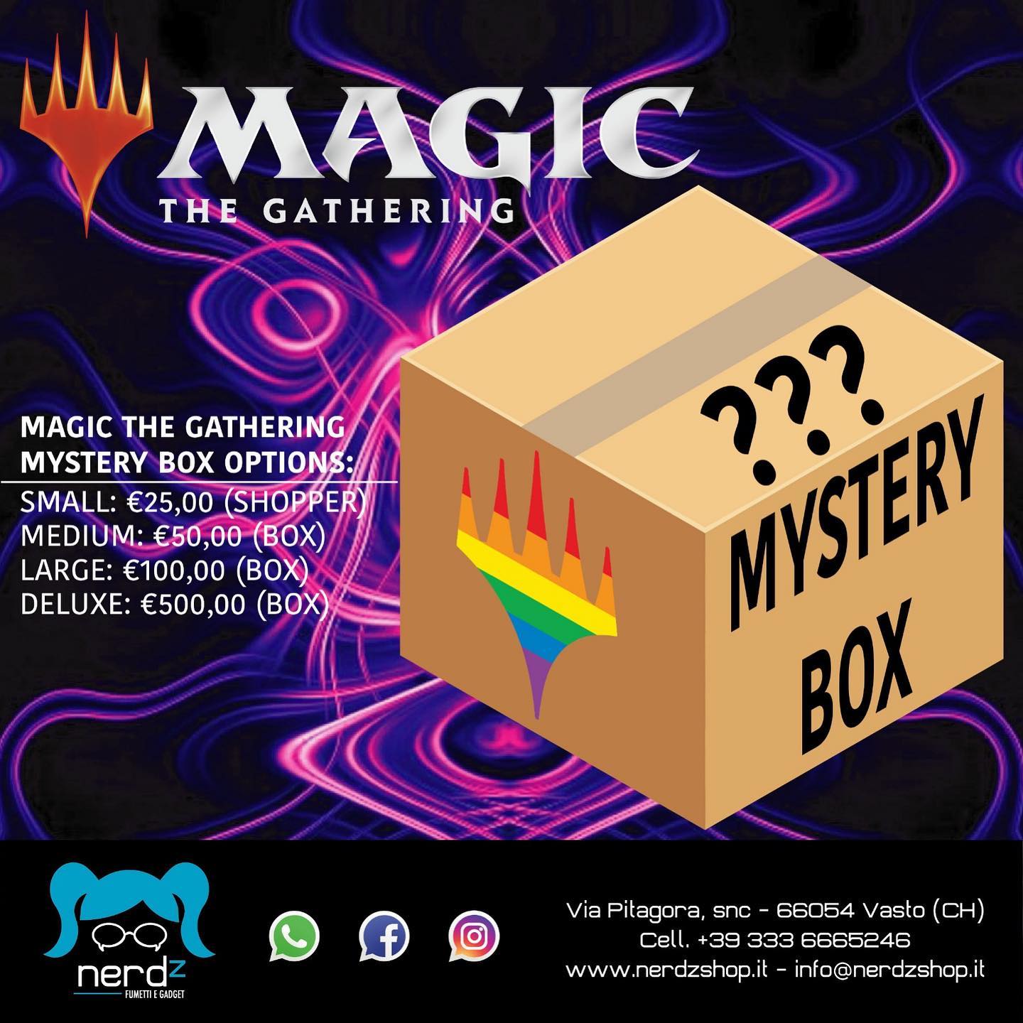 MYSTERY BOX: MAGIC THE GATHERING - S/M/L/XL/XXL