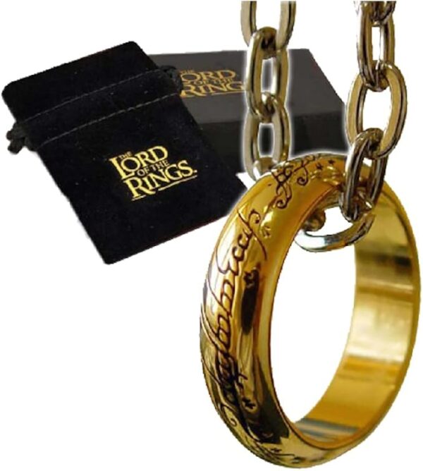 LORD OF THE RINGS - UNICO ANELLO (Replica con catena)